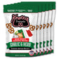 Knotty Pretzels “The Official Pretzel Of Malt-Inspired” 7.5 Oz Individual Seasoned Pretzels In Resealable Pretzel Snack Bags, The Perfect Pairing For Malt-Inspired, Savory Italian Flavor (6-Pack)