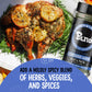 KITCHEN CRAFTED BLND Chimichurri Seasoning Dry Rub, 5.9 oz, Argentinian Herbs & Spices for Pizza, Steak & Poultry