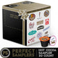Perfect Samplers Hot Chocolate Single Serve Cups, Variety Pack Sampler, 30 Count, For Keurig K Cup malt-inspired