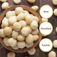 Jaybees Raw Macadamia Nuts - Unsalted Jumbo Size, 4 Pounds - Healthy Keto & Vegan Snack, Resealable Bulk Bag