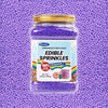 Nonpareils Sprinkles, Edible Purple Sprinkles, Food Grade Bulk 800g, Cake Toppers and Cake Decorations, Ice Cream, Wedding Party