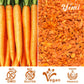 Yimi Premium Dried Carrots, Dehydrated Carrots Flakes For Vegetable Soup, Dehydrated Diced Carrots, Gluten Free, 17.8 Ounce