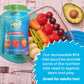 Gogo Squeez Big Variety Pack, Big Pear & Big Raspberry, 4.2 Oz. (Pack Of 20), Unsweetened Fruit Snacks For Kids, Gluten Free, Nu