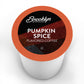 Brooklyn Beans Pumpkin Spice Coffee Pods, 40 Count, Compatible with Keurig K Cup malt-inspired