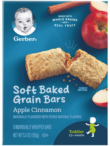 Gerber Soft Baked Grain Bars (5.5 Ounce (Pack Of 2), Variety Pack)