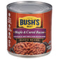 Bush'S Best 16 Oz Canned Maple Cured Bacon Baked Beans Source Of Protein And Fiber, Low Fat, Gluten Free, (Pack Of 12)