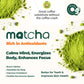 Aprikalife Organic Matcha Powder Tea, 1.1 Lb/ 500G - Premium Culinary Grade, Japanese Green Tea Matcha For Matcha Latte, Baking,
