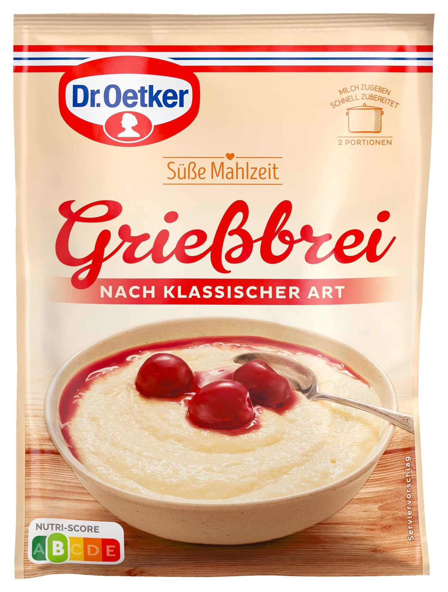 Dr. Oetker Süße Mahlzeit Grießbrei - 4-Pack Greissbrei