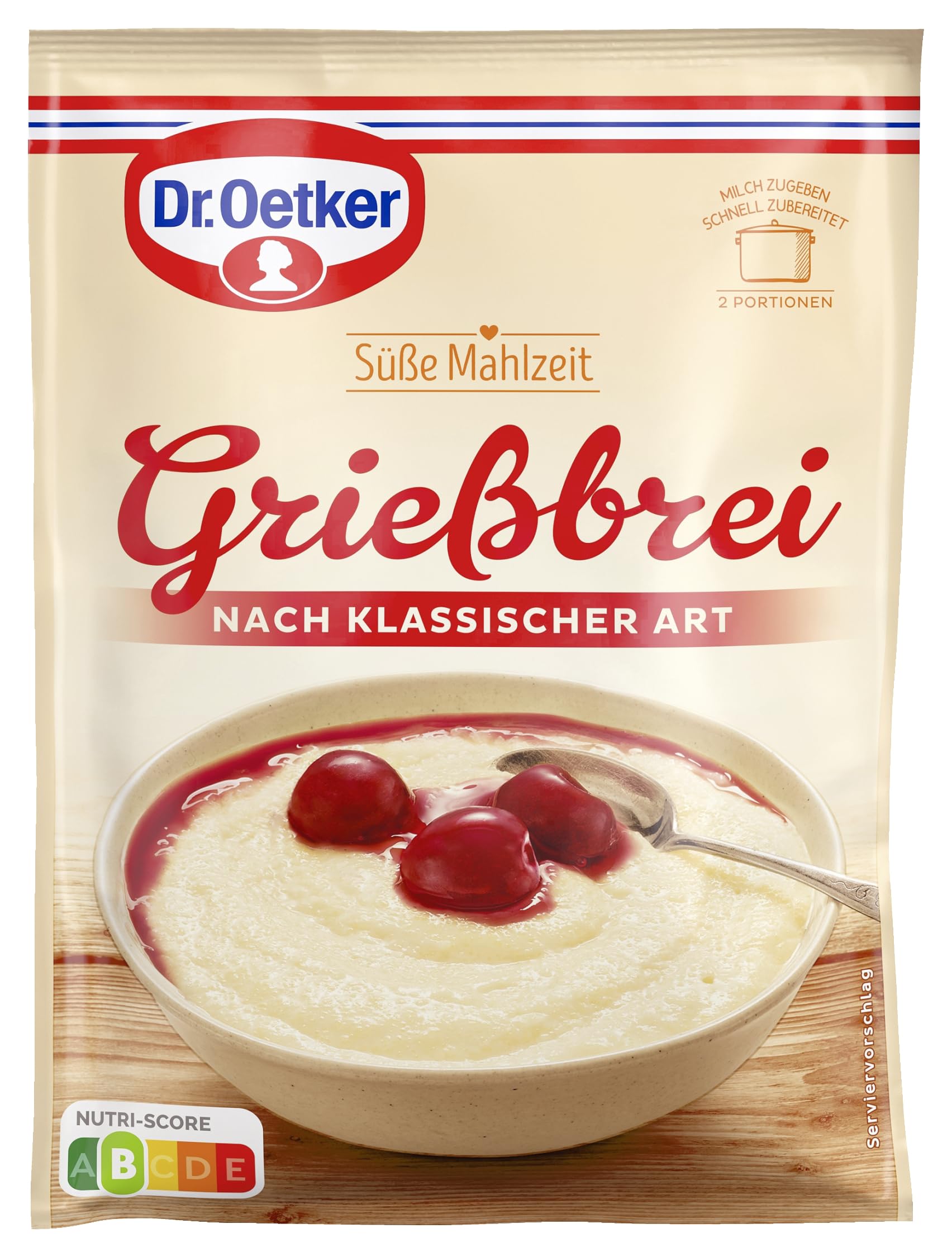Dr. Oetker Süße Mahlzeit Grießbrei - 4-Pack Greissbrei