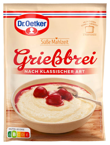 Dr. Oetker Süße Mahlzeit Grießbrei - 4-Pack Greissbrei
