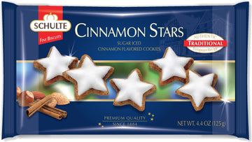 Schulte Cinnamon Stars In Tray, 3.5 Ounce