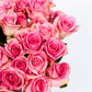 Benchmark Bouquets 50 Stem Premium Pink Roses - 2 Bundles of 25 - Fresh Flowers for Delivery - Gift for Any Occasion