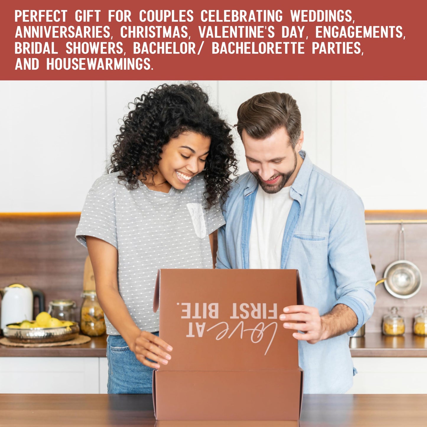 Crepe Delicious Pancake Mix Gift Basket For Couples Women Adults, Cooking Gifts Ideas, Food Date Night Kits, Newlyweds Bridal Sh