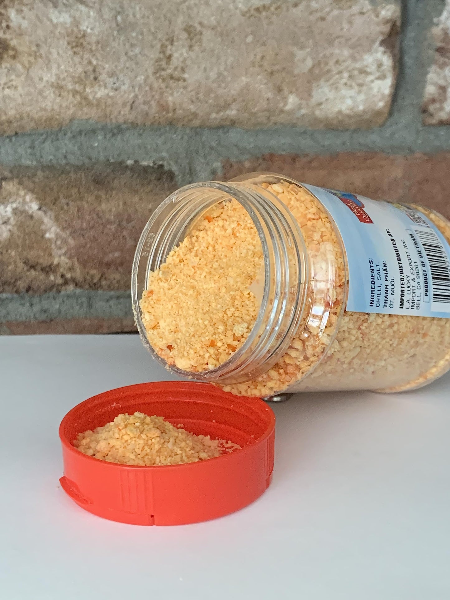 1 Pack - Roasted Salt Chili Powder - Muoi Ot - 6.3 Oz
