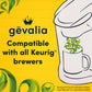 Gevalia Colombia Medium Roast K-Cup Coffee Pods, 10 Count, 3.4 oz Pack