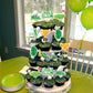 32 Pcs Golf Cupcake Toppers Trophy Lawn Golf Shoes Bag Ball Carts Cupcake Picks For Golf Sports Player Theme Baby Shower Kids Bi