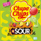 Chupa Chups Extra-Sour Lutscher 120G, 10 Lollis Fruit Lollis