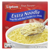 Lipton Soup Secrets Instant Soup Mix For a Warm Bowl of Soup Extra Noodle Soup Made With Real Chicken Broth Flavor 4.9 oz 2 ct, 