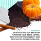 COLD BREW LAB Organic Coarse Ground Coffee, Pumpkin Spice, Dark Roast, 1 LB