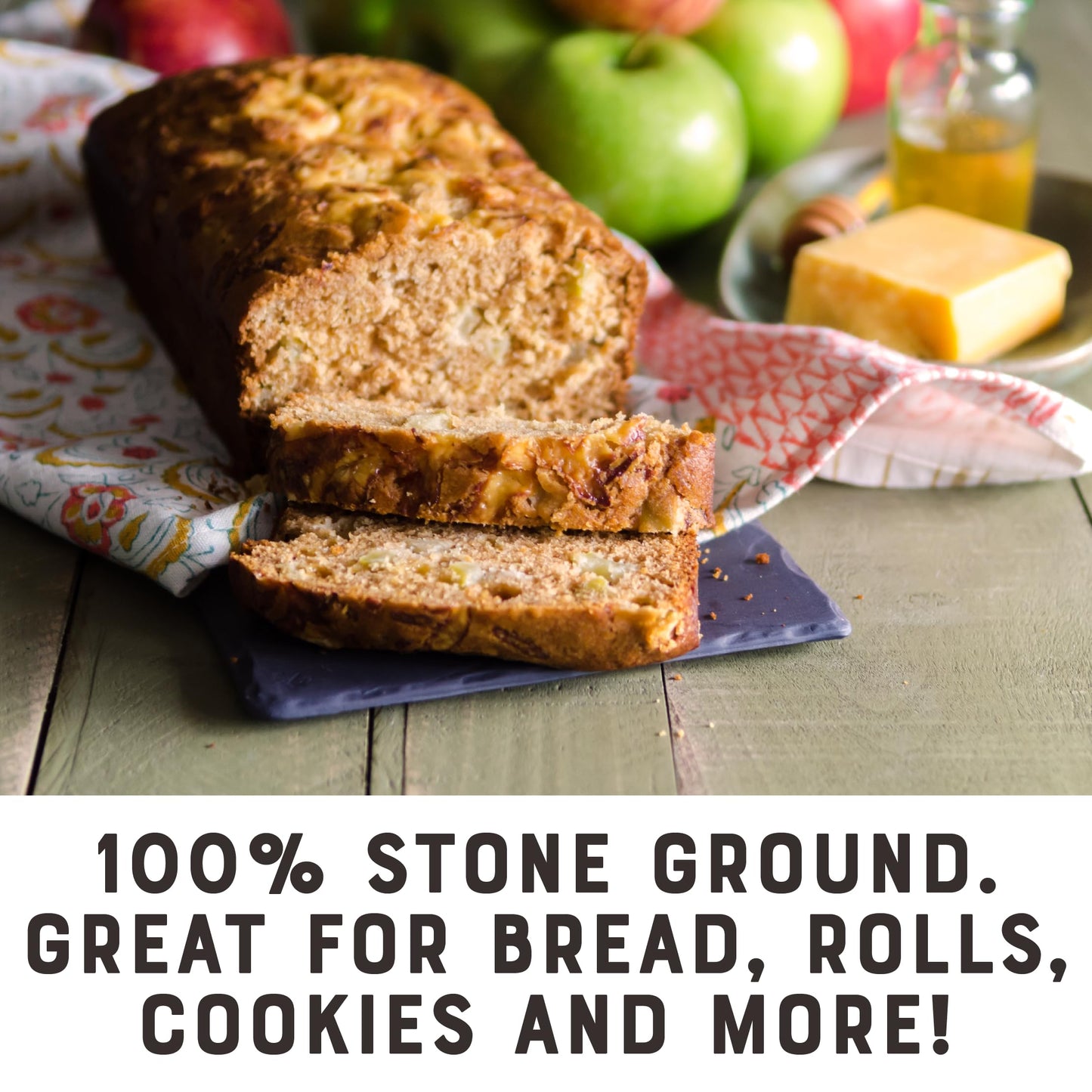 Bob'S Red Mill Whole Wheat Flour, 5Lb (Pack Of 8) - Whole Grain, Vegan, Kosher