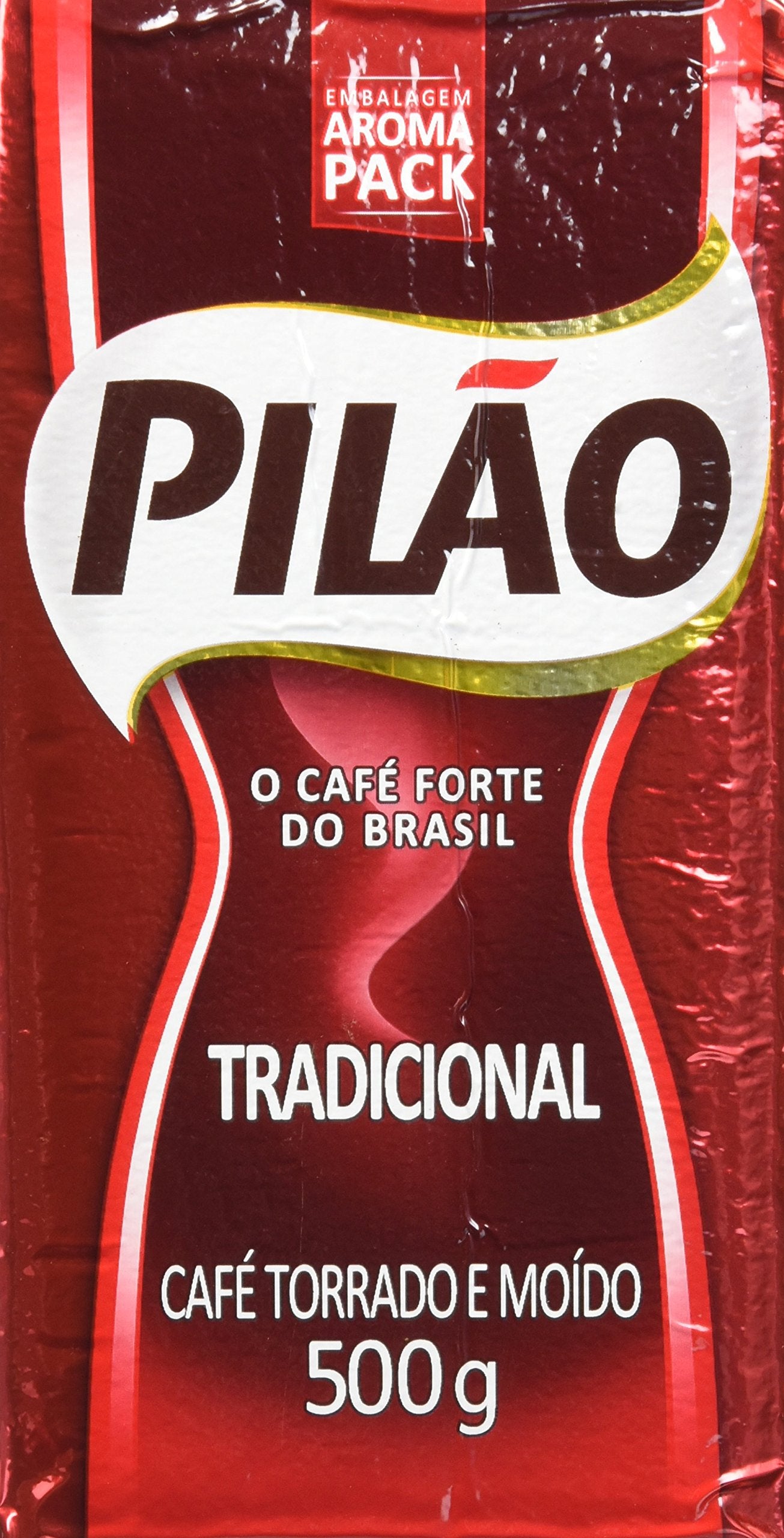 Coffee Rost And Ground - Caf   Torrado E Mo  Do - Pilao, 1.1 Pound (Pack Of 6)