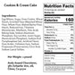 Andy Anand Exquisite 9'' Cookies & Cream Cake Made Fresh Daily, Delicious Gourmet Food Gift Boxed, Succulent, Divine Birthday, V