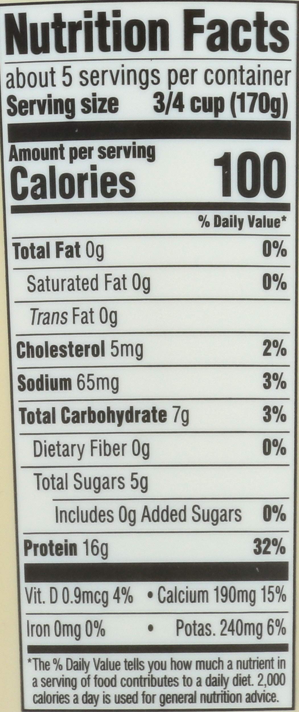 365 by Whole Foods Market, Organic Greek Nonfat Yogurt, Plain, 32 oz