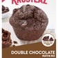 Krusteaz Double Chocolate Muffin Mix, 20 Oz Box (Pack of 2), Made with Real Chocolate Chips, No Artificial Flavors or Preservatives