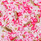 Pink Sprinkles For Cake Decorating, 3.52Oz Pearl Sprinkles For Ice Cream Cupcakes Toppings Baking Cookies, Pink Gold Sprinkle Fo
