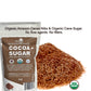 Esutras Organics Sugar, Cocoa, 16 Ounce