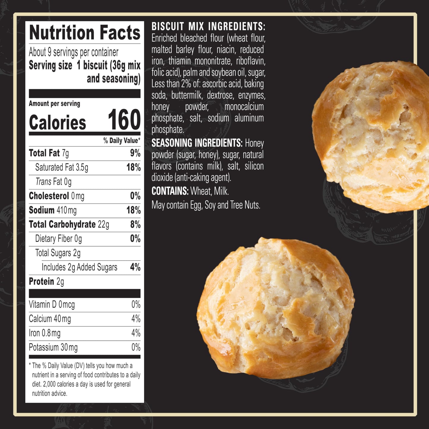 Red Lobster Honey Butter Biscuit Mix, 11.36 Oz (Pack of 8)