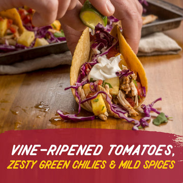 Rotel Mild Diced Tomatoes And Green Chilies, 10 Oz. (Pack Of 12)