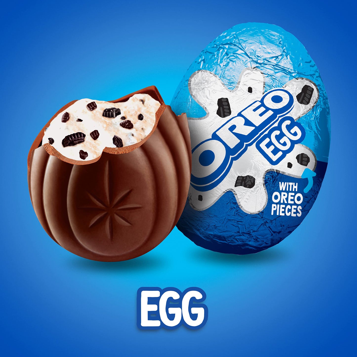 Oreo Creme Filled Easter Chocolate Candy Egg Easter Candy 48 Chocolate Easter Eggs
