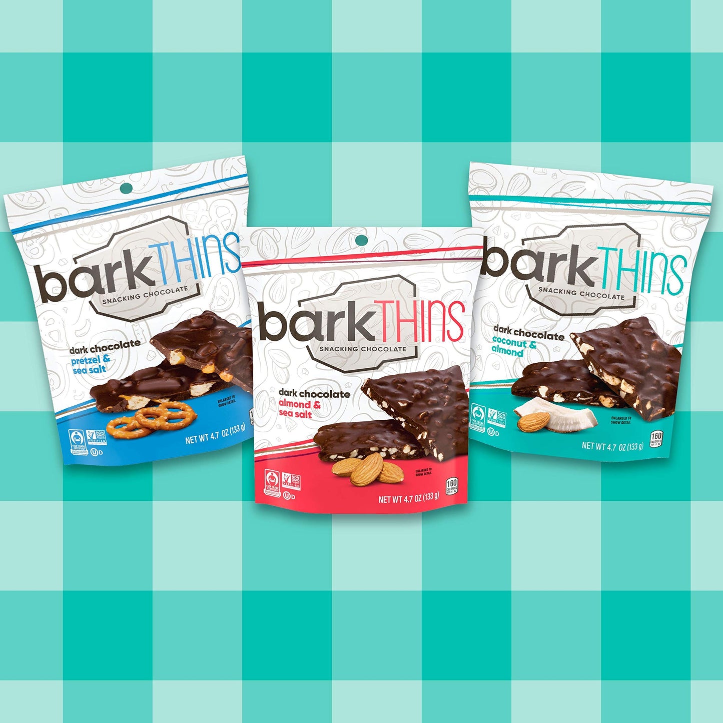 Barkthins Variety Pack 4.7 Ounce Bags (3 Count)