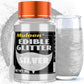 Silver Edible Glitter - 30 Grams 100% Edible Glitter for Drinks, Cake Decorating Supplies, Cookie Decorating Supplies, Strawberr