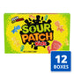SOUR PATCH KIDS Soft & Chewy Candy, 12 - 3.5 oz Boxes