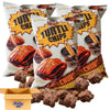 Munchmo Turtle Chips, Big 5.65Oz (160 Grams) 3 Packs, Turtle Chip Choco Churro Flavor, Crunchy Snack Perfect For On-The-Go Snack