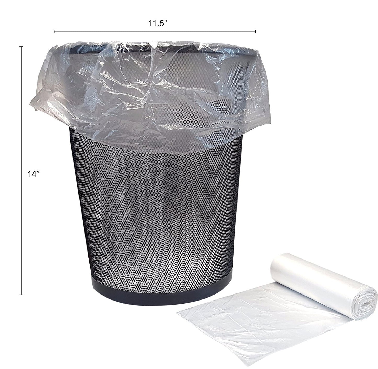 7-10 Gallon Light Duty Wastebasket Trash Bags (100, 10 Gallon (Fits 7 Gallon And Smaller Cans))