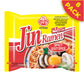 OTTOGI Jin Ramen Spicy, Korean Style Instant Noodle, Best Tasting Soup Traditional Instant Ramen 4.23oz x 8 Pack