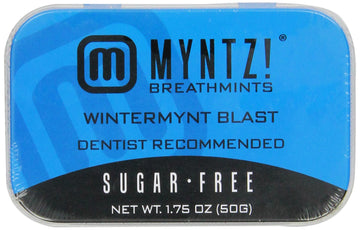 Myntz Wintermynt Blast Breathmints 1.75-Ounce Containers (Pack Of 12)
