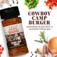 FOUR SIXES Cowboy Camp Burger Seasoning, 3.2 Ounce, Model 1179892