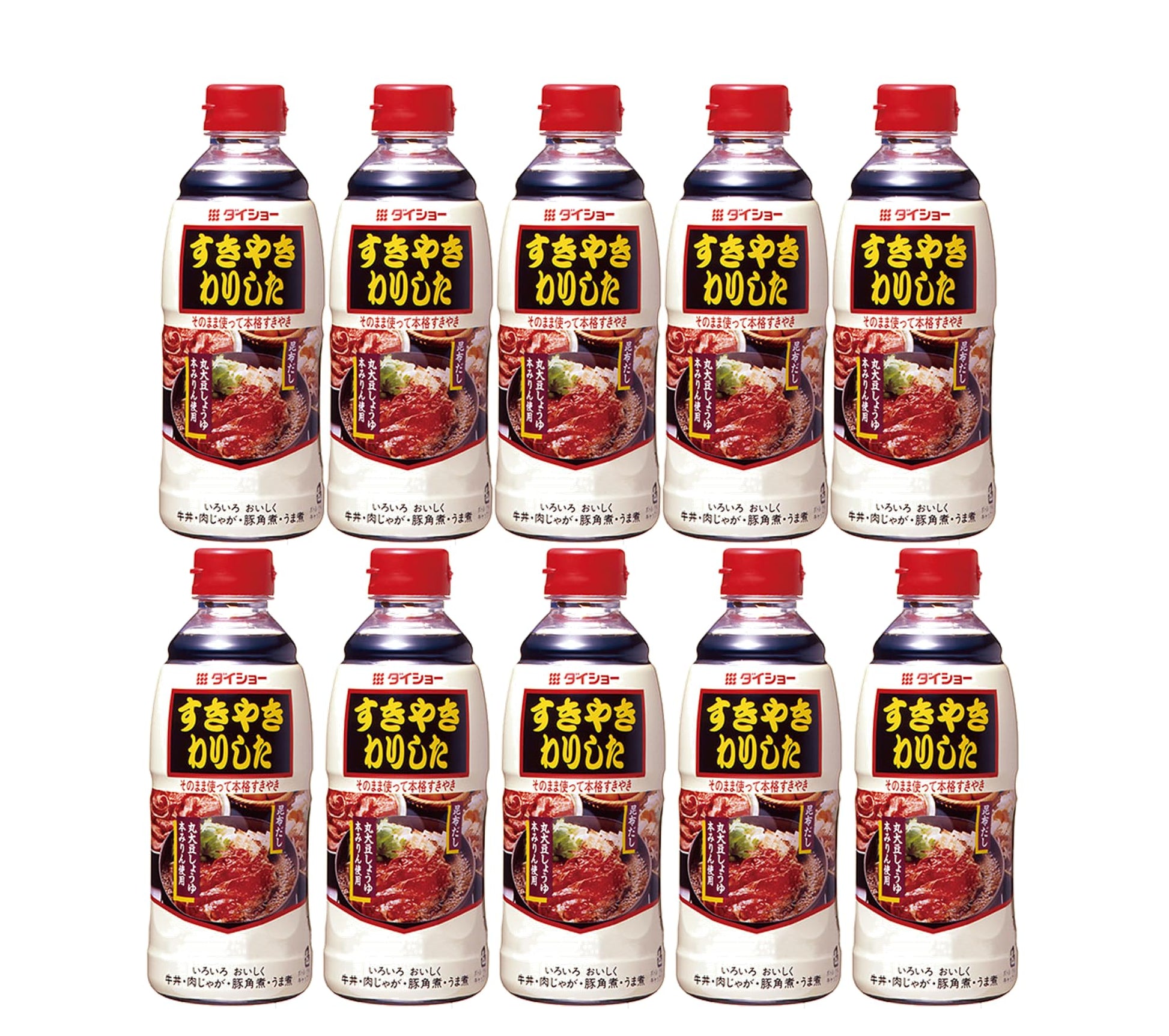 Daisho Japanese Sukiyaki Warishita Hotpot Sauce - 21.16 fl oz (1CT, 10bottles) (10 bottle)