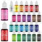 Cherrysea Food Coloring Set - 26 Vibrant Liquid Dyes for Baking, 0.35 Fl Oz Each, Ideal for Icing, Fondant, Cookies, and DIY Projects