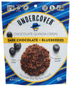 Undercover Chocolate Co Dark Chocolate + Blueberries Crispy Quinoa Snack, 2 Oz