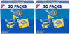 Nabisco Sweet Treats Cookie Variety Pack OREO, OREO Golden & CHIPS AHOY!, 30 Snack Packs (2 Cookies Per Pack) (Pack of 2)