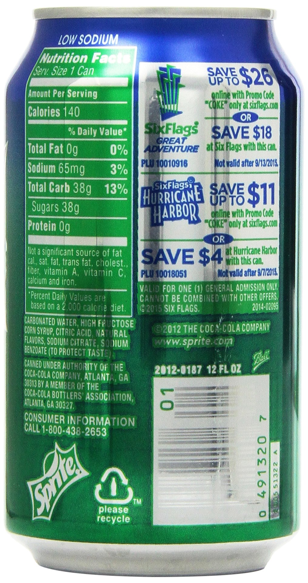 Sprite Lemon Lime Soda Cans, 12 Ounce (Pack Of 35)