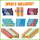 Granola Bars Bulk Variety Pack - Healthy Granola Bars Variety Snack Box for Office Snacks & Healthy Breakfast Bars - Snacks Variety Pack for mature-themeds and Kids (60 Count)