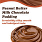 Dove Pudding Mix, Peanut Butter Milk Chocolate, 3.34 oz. Box (12 Pack), Kosher Dessert Mix