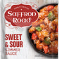 Saffron Road Sweet and Sour Simmer Sauce, Gluten-Free, Vegan, Non-GMO, 7oz Pouch, Pack of 4