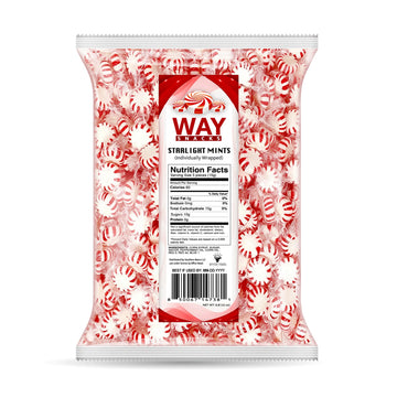 Individually Wrapped Fruit Hard Candies with Juicy Center, Bulk Bag for Pinata Stuffers, Party Treats & Candy Buffet Favors (2LB